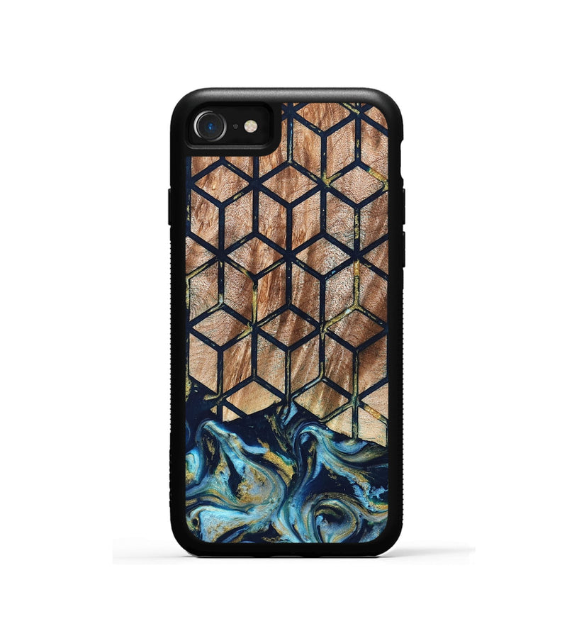 iPhone SE Wood Phone Case - Adda (Pattern, 822089)