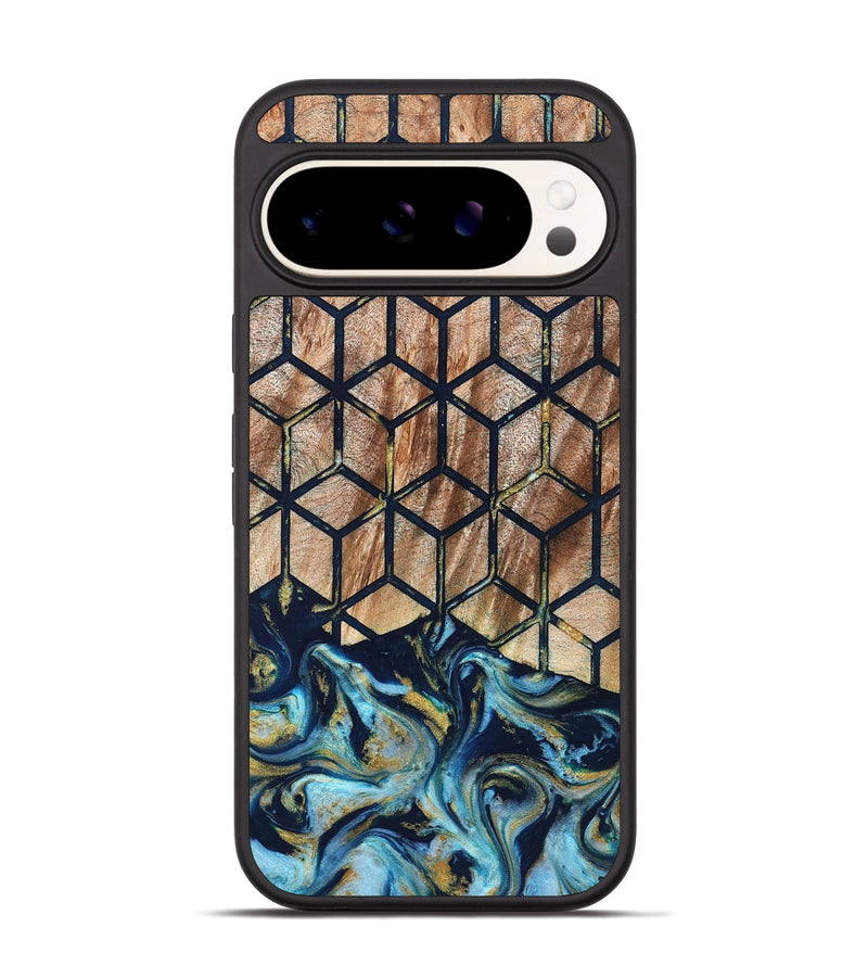 Pixel 9 Pro Wood Phone Case - Adda (Pattern, 822089)