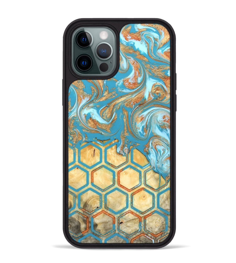 iPhone 12 Pro Max Wood Phone Case - Rogelio (Pattern, 822092)