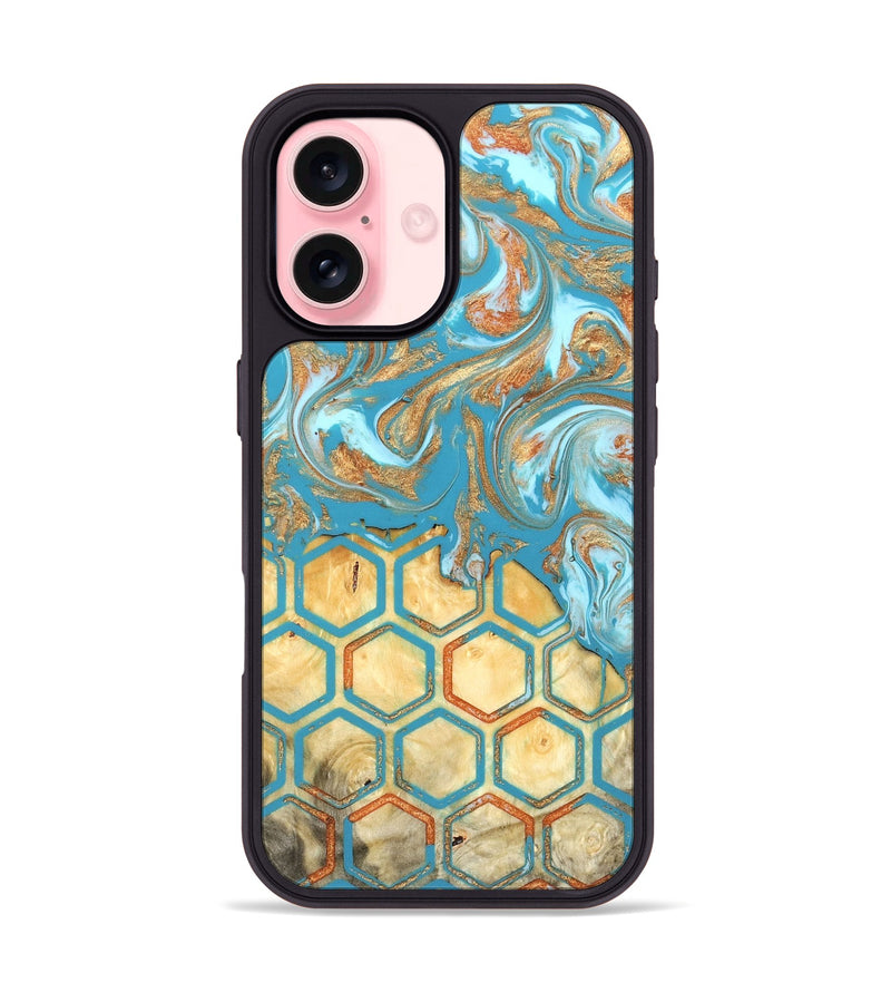 iPhone 16 Wood Phone Case - Rogelio (Pattern, 822092)