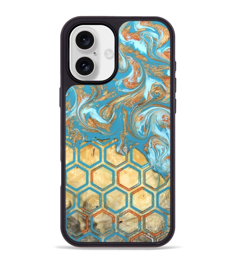 iPhone 16 Plus Wood Phone Case - Rogelio (Pattern, 822092)