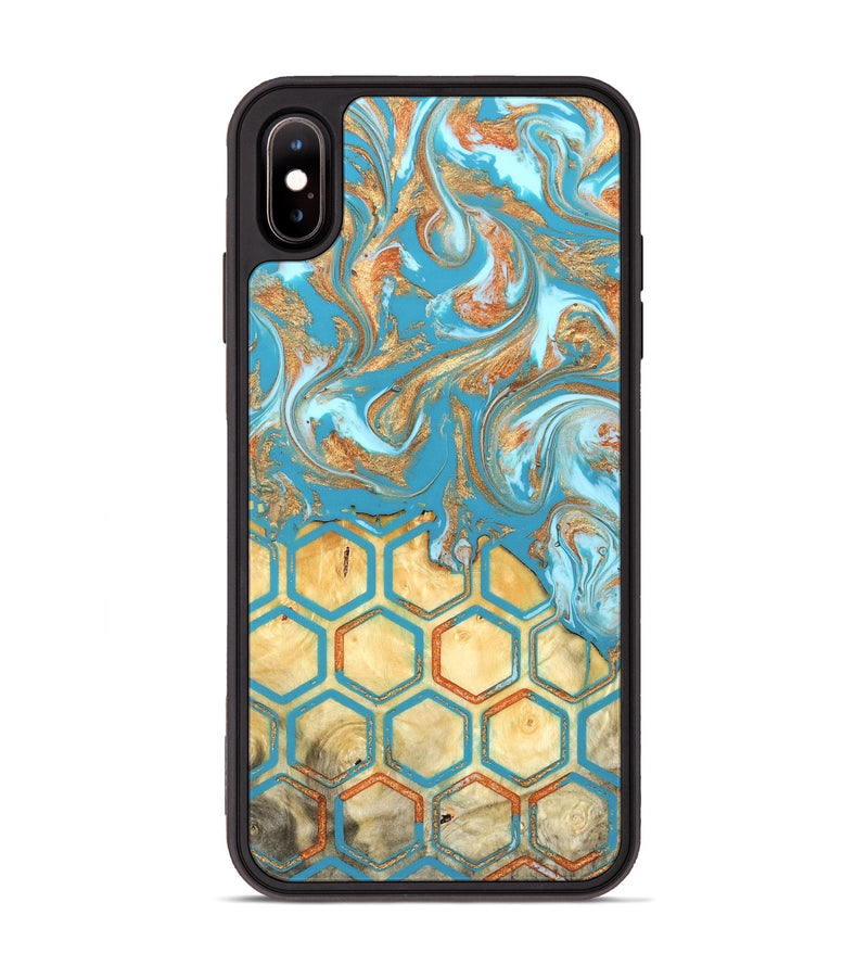 iPhone Xs Max Wood Phone Case - Rogelio (Pattern, 822092)
