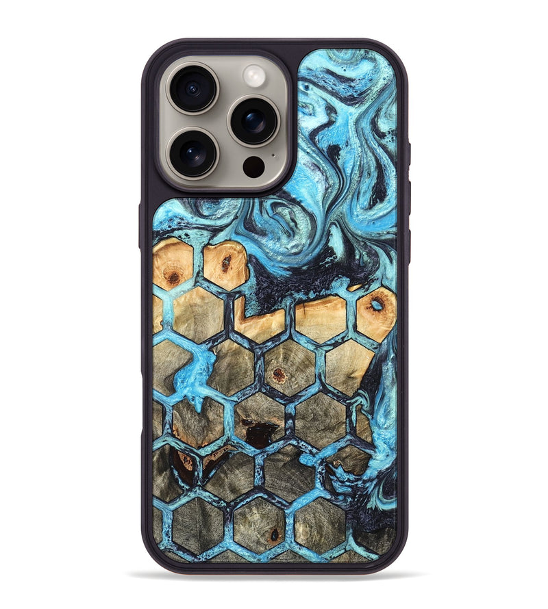 iPhone 16 Pro Max Wood Phone Case - Marlie (Pattern, 822093)