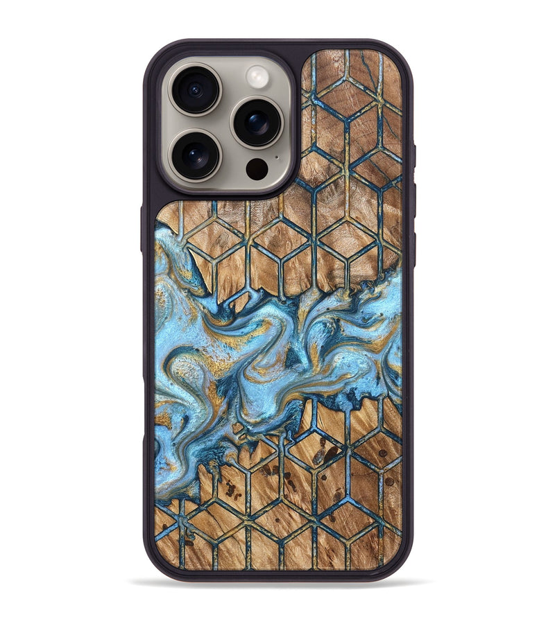 iPhone 16 Pro Max Wood Phone Case - Gerald (Pattern, 822096)