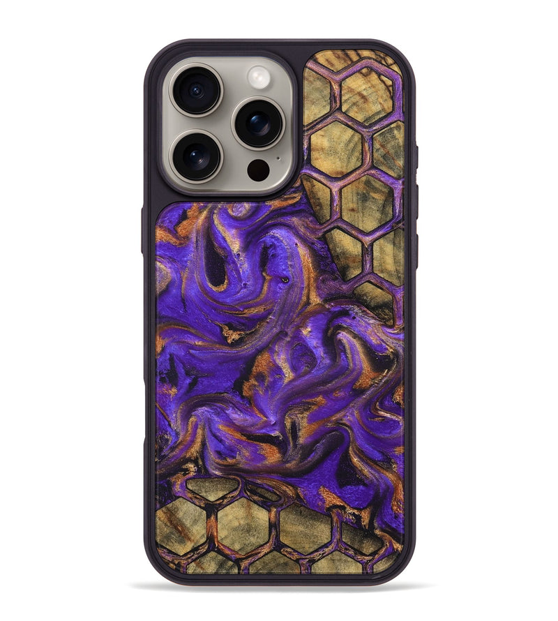 iPhone 16 Pro Max Wood Phone Case - Darion (Pattern, 822097)