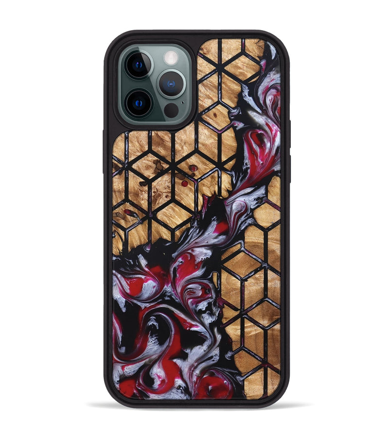 iPhone 12 Pro Max Wood Phone Case - Jared (Pattern, 822098)