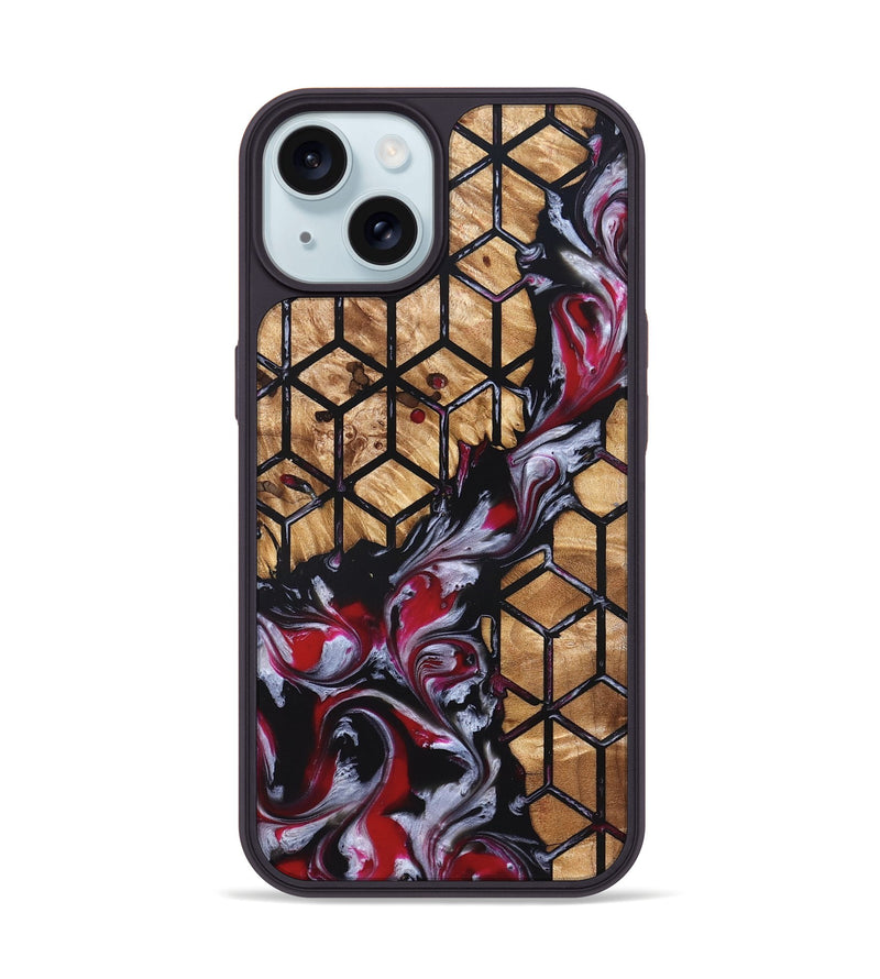 iPhone 15 Wood Phone Case - Jared (Pattern, 822098)