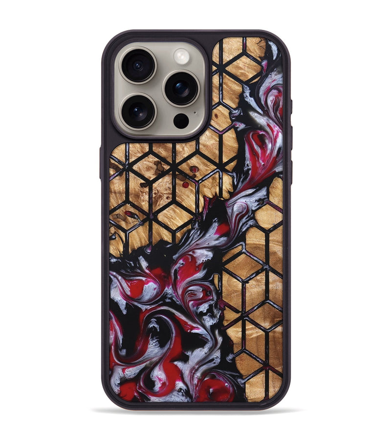 iPhone 15 Pro Max Wood Phone Case - Jared (Pattern, 822098)