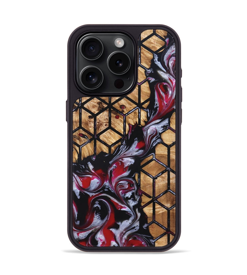 iPhone 15 Pro Wood Phone Case - Jared (Pattern, 822098)