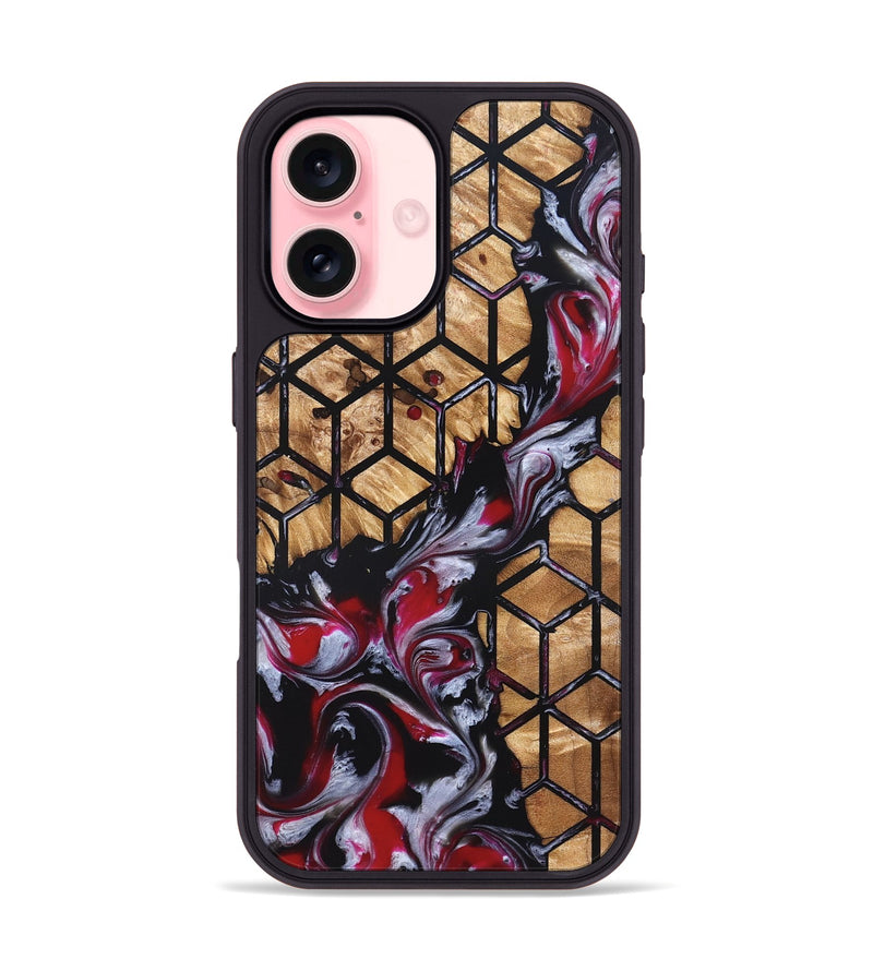 iPhone 16 Wood Phone Case - Jared (Pattern, 822098)