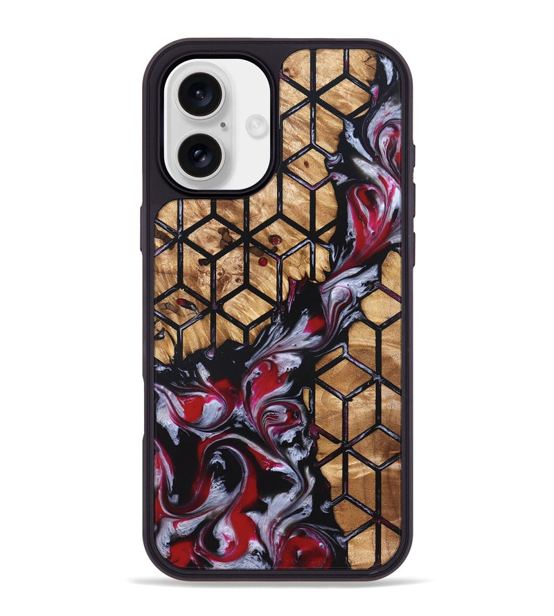 iPhone 16 Plus Wood Phone Case - Jared (Pattern, 822098)