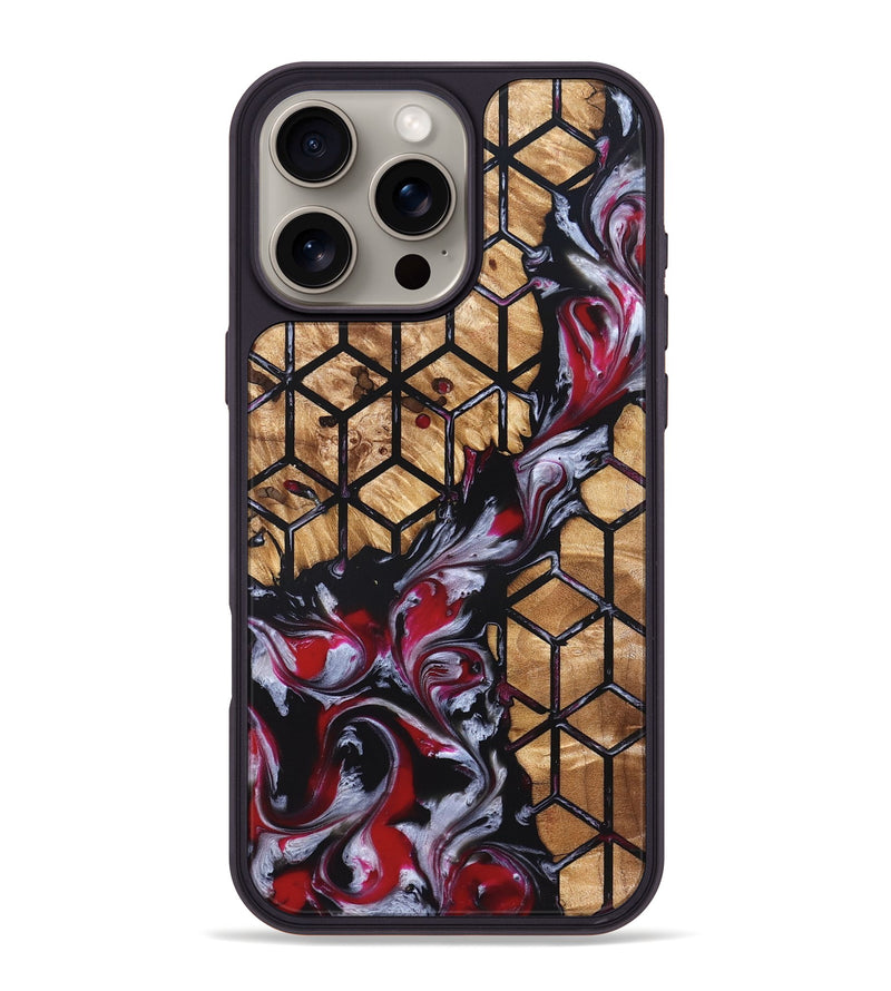 iPhone 16 Pro Max Wood Phone Case - Jared (Pattern, 822098)