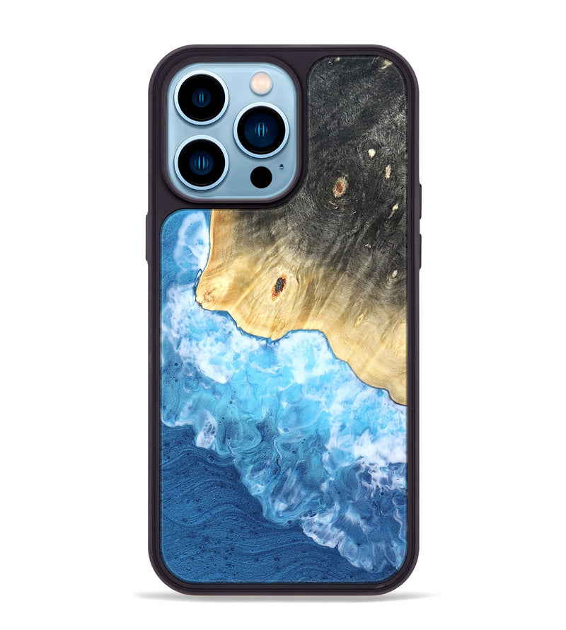 iPhone 14 Pro Max Wood Phone Case - Tempie (Coastal, 822099)