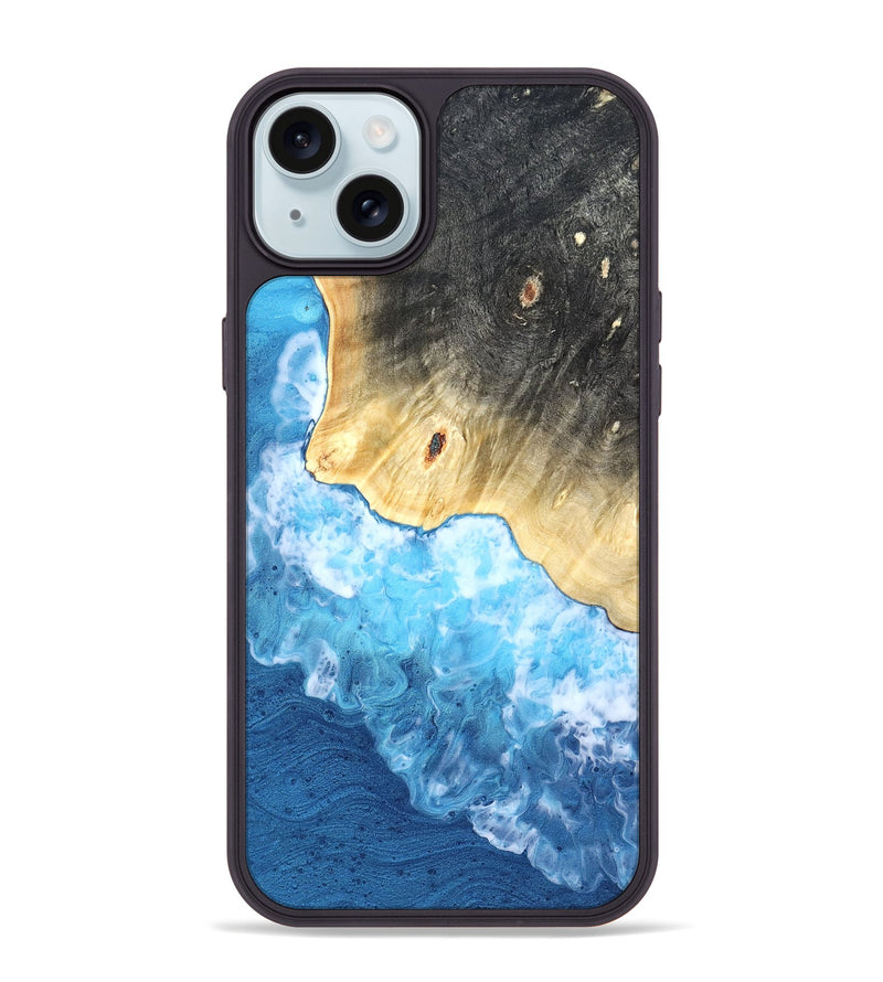 iPhone 15 Plus Wood Phone Case - Tempie (Coastal, 822099)