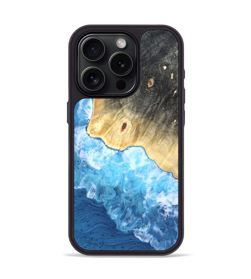 iPhone 15 Pro Wood Phone Case - Tempie (Coastal, 822099)