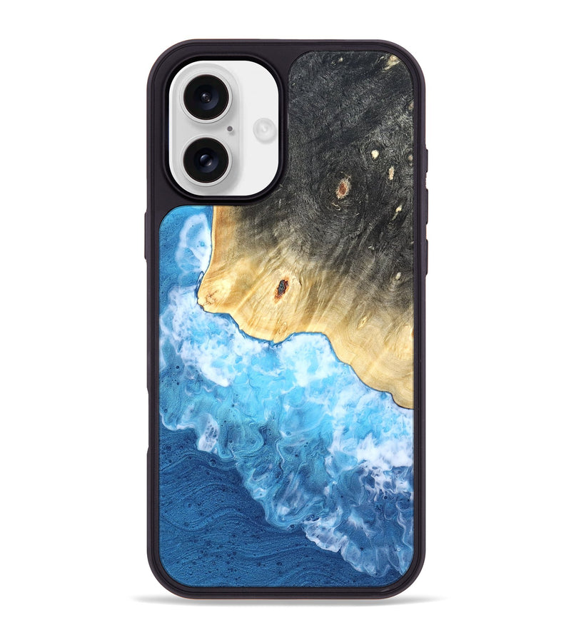 iPhone 16 Plus Wood Phone Case - Tempie (Coastal, 822099)