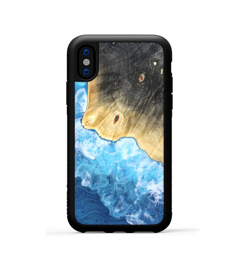 iPhone Xs Wood Phone Case - Tempie (Coastal, 822099)
