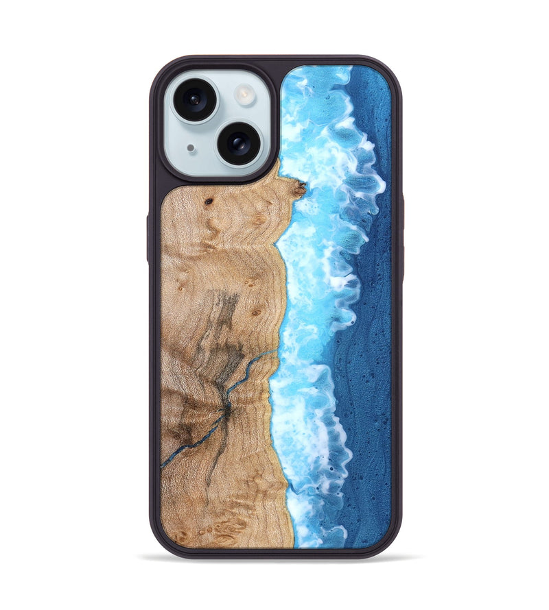 iPhone 15 Wood Phone Case - Nevada (Coastal, 822100)