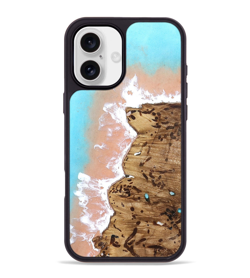 iPhone 16 Plus Wood Phone Case - Sherry (Coastal, 822102)