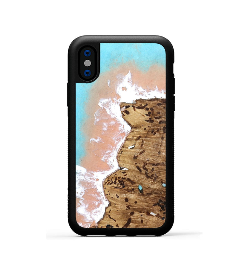 iPhone Xs Wood Phone Case - Sherry (Coastal, 822102)