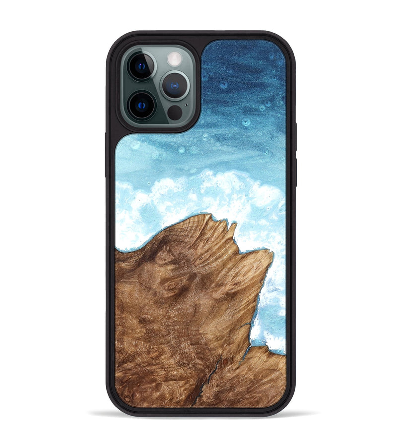 iPhone 12 Pro Max Wood Phone Case - Bettye (Coastal, 822103)