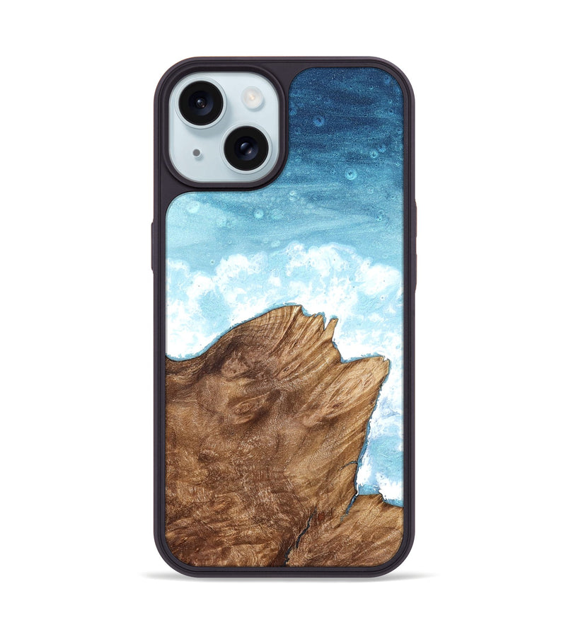 iPhone 15 Wood Phone Case - Bettye (Coastal, 822103)