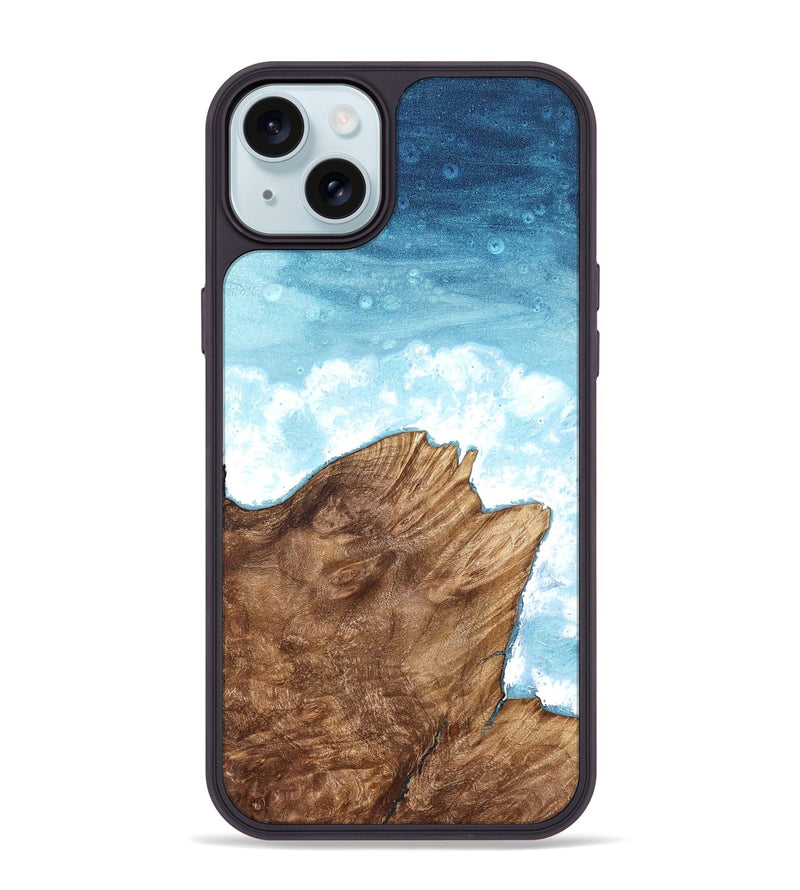 iPhone 15 Plus Wood Phone Case - Bettye (Coastal, 822103)