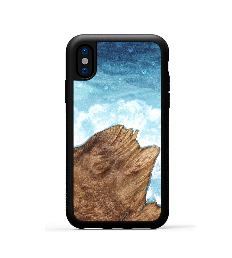 iPhone Xs Wood Phone Case - Bettye (Coastal, 822103)
