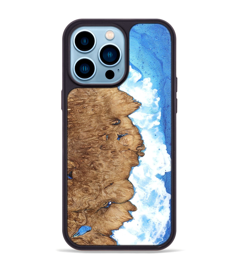 iPhone 14 Pro Max Wood Phone Case - Catrina (Coastal, 822104)