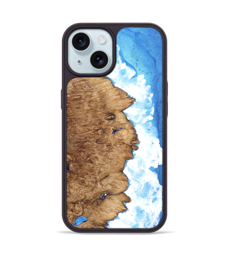 iPhone 15 Wood Phone Case - Catrina (Coastal, 822104)