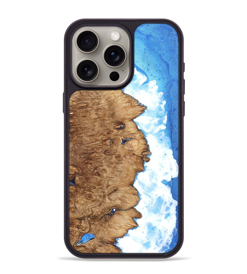 iPhone 15 Pro Max Wood Phone Case - Catrina (Coastal, 822104)