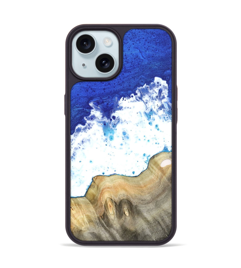 iPhone 15 Wood Phone Case - Alexys (Coastal, 822105)