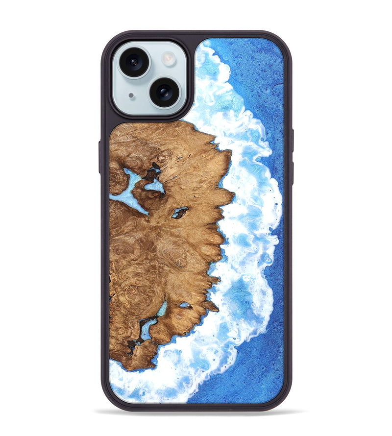 iPhone 15 Plus Wood Phone Case - Alec (Coastal, 822106)
