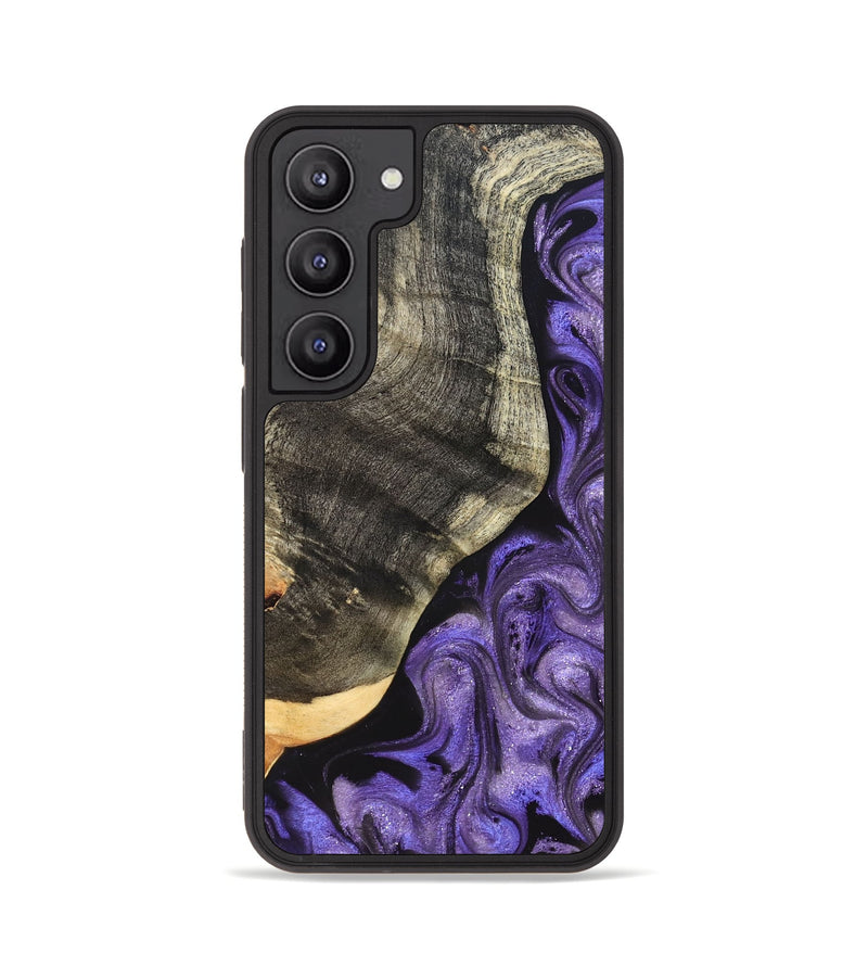 Galaxy S23 Wood Phone Case - Bentley (Purple, 822109)