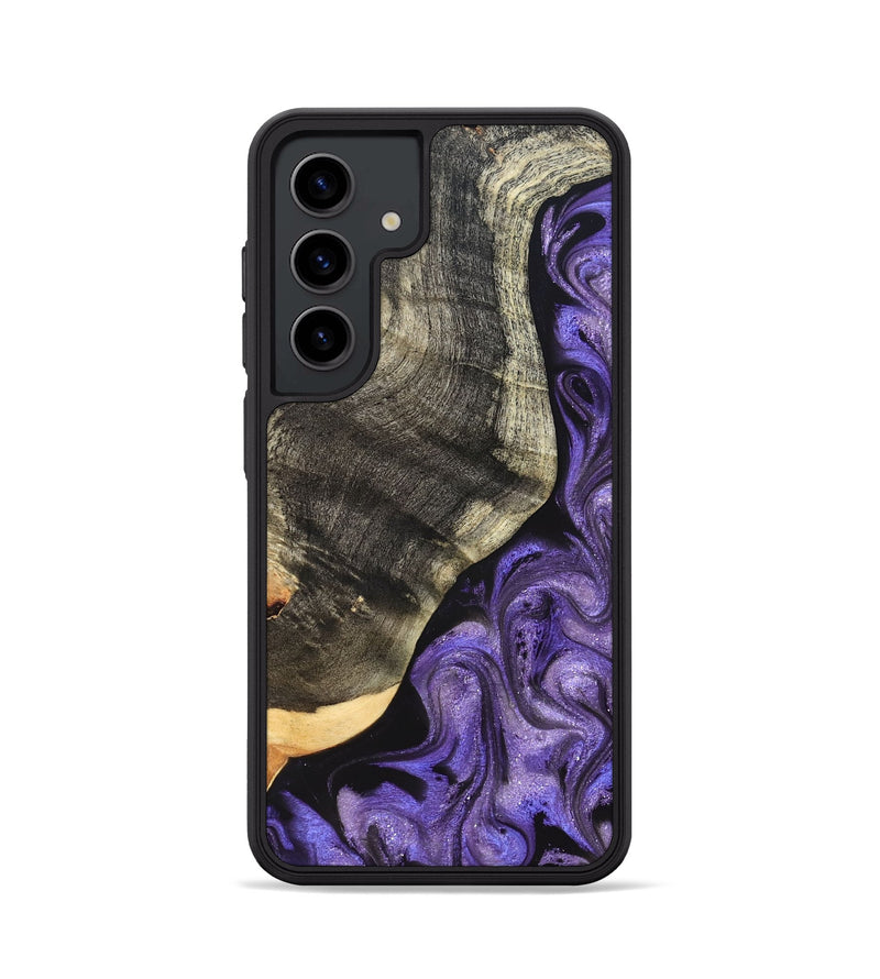 Galaxy S24 Wood Phone Case - Bentley (Purple, 822109)