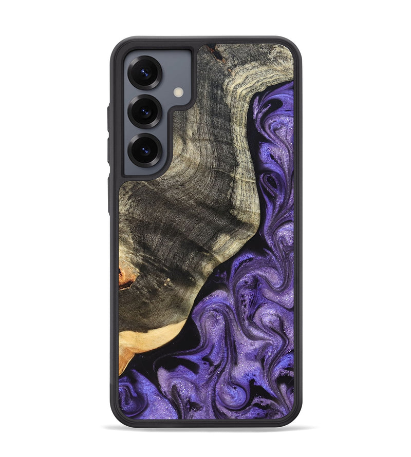 Galaxy S25 Plus Wood Phone Case - Bentley (Purple, 822109)