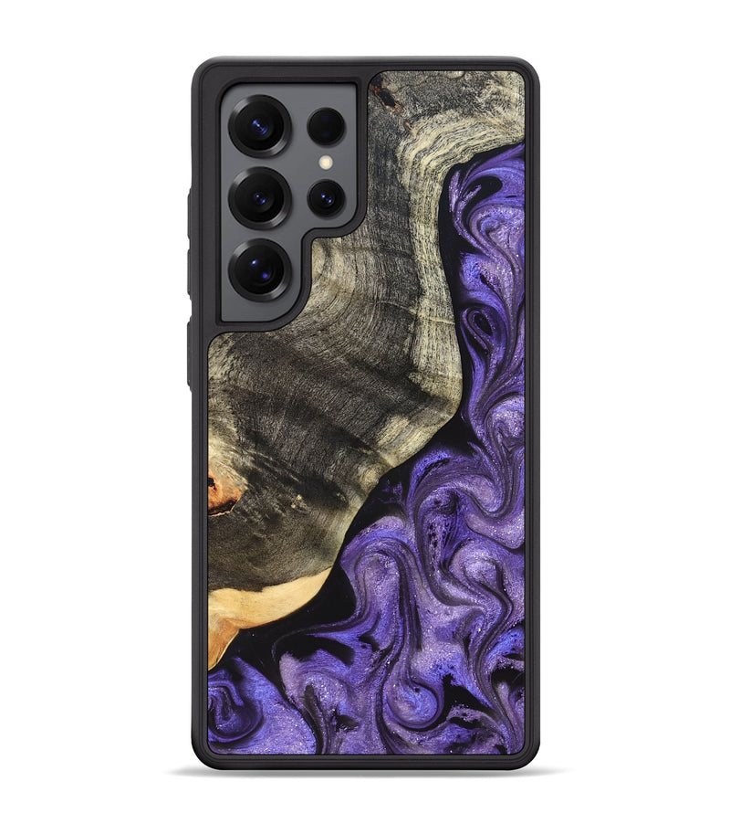 Galaxy S25 Ultra Wood Phone Case - Bentley (Purple, 822109)