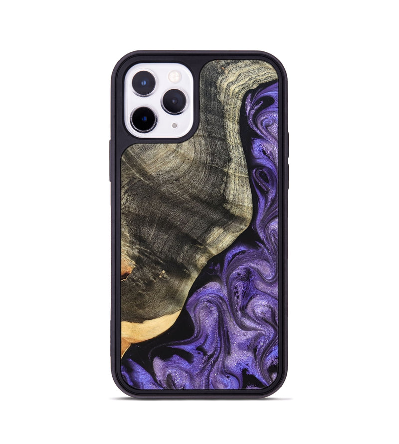 iPhone 11 Pro Wood Phone Case - Bentley (Purple, 822109)