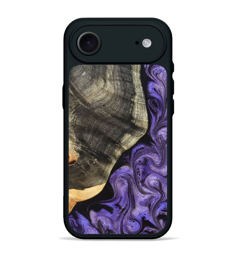 iPhone 17 Air Wood Phone Case - Bentley (Purple, 822109)