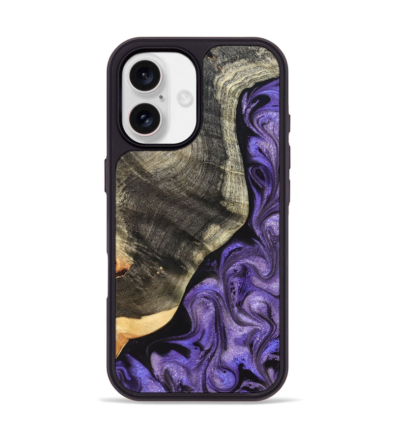 iPhone 17 Wood Phone Case - Bentley (Purple, 822109)