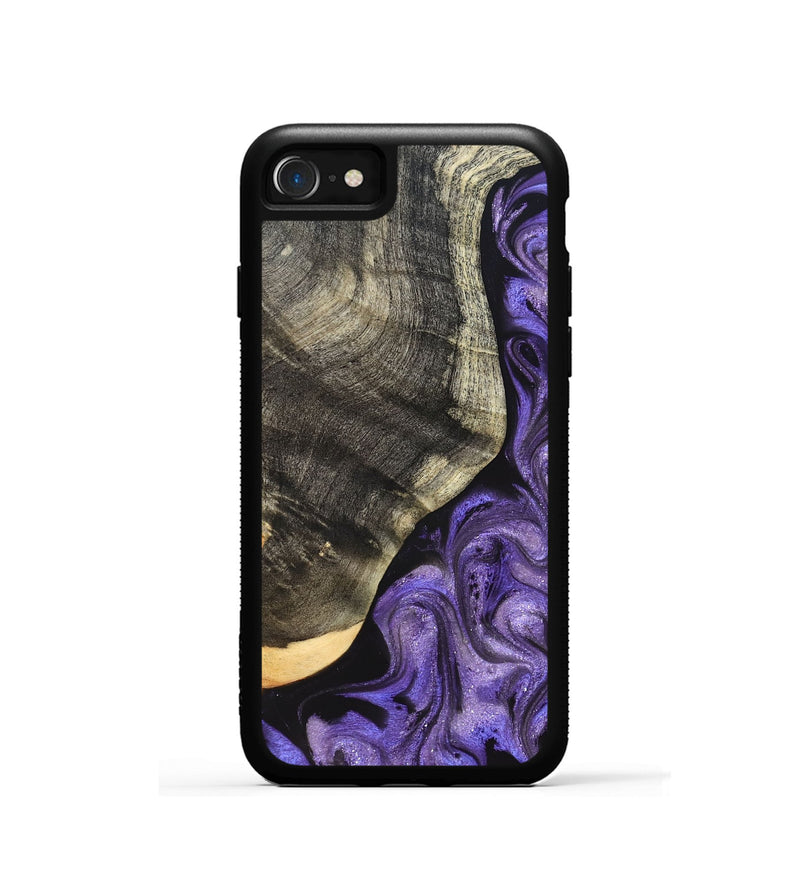 iPhone SE Wood Phone Case - Bentley (Purple, 822109)