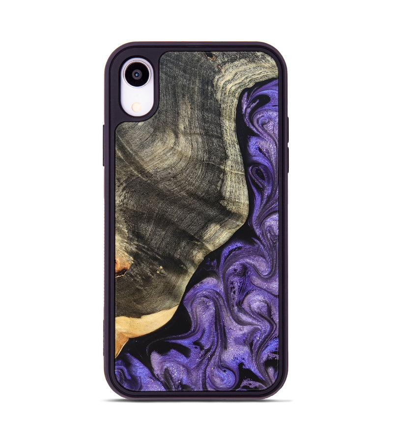 iPhone Xr Wood Phone Case - Bentley (Purple, 822109)