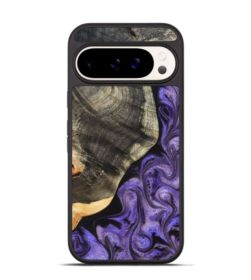 Pixel 9 Wood Phone Case - Bentley (Purple, 822109)