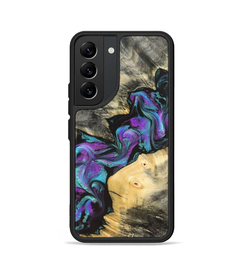 Galaxy S22 Wood Phone Case - Frankie (Purple, 822110)