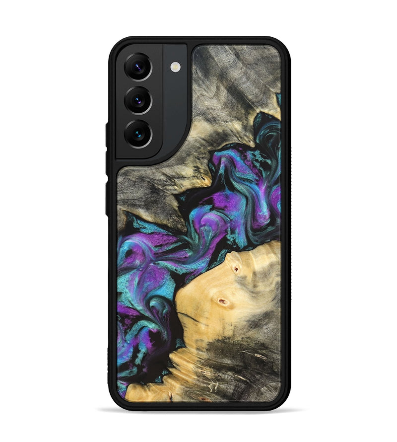 Galaxy S22 Plus Wood Phone Case - Frankie (Purple, 822110)