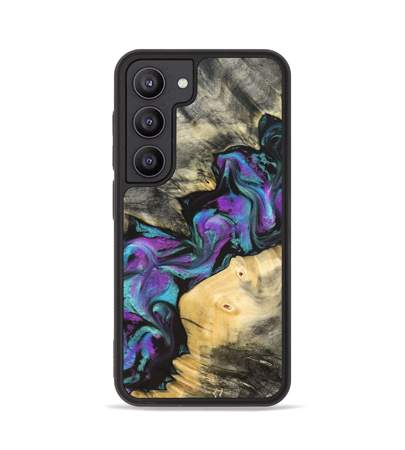Galaxy S23 Wood Phone Case - Frankie (Purple, 822110)