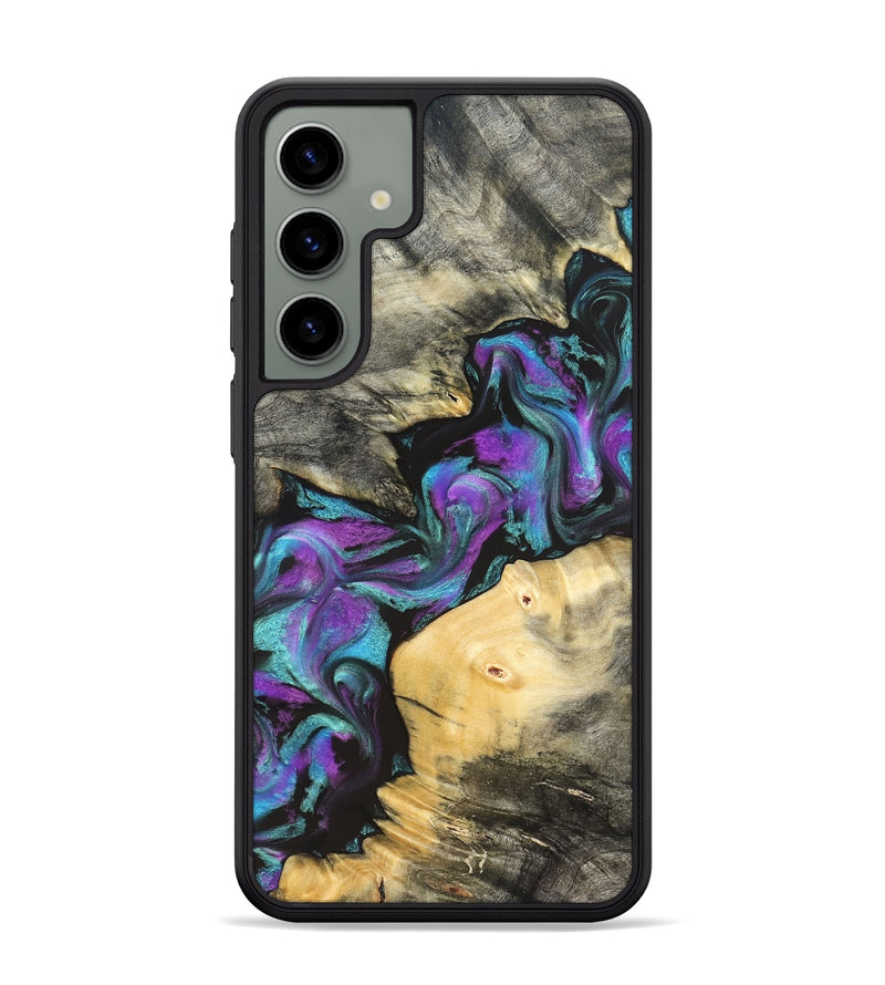 Galaxy S24 Plus Wood Phone Case - Frankie (Purple, 822110)