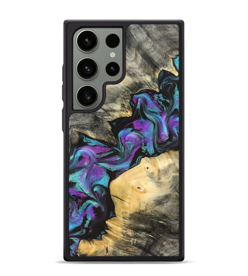 Galaxy S24 Ultra Wood Phone Case - Frankie (Purple, 822110)