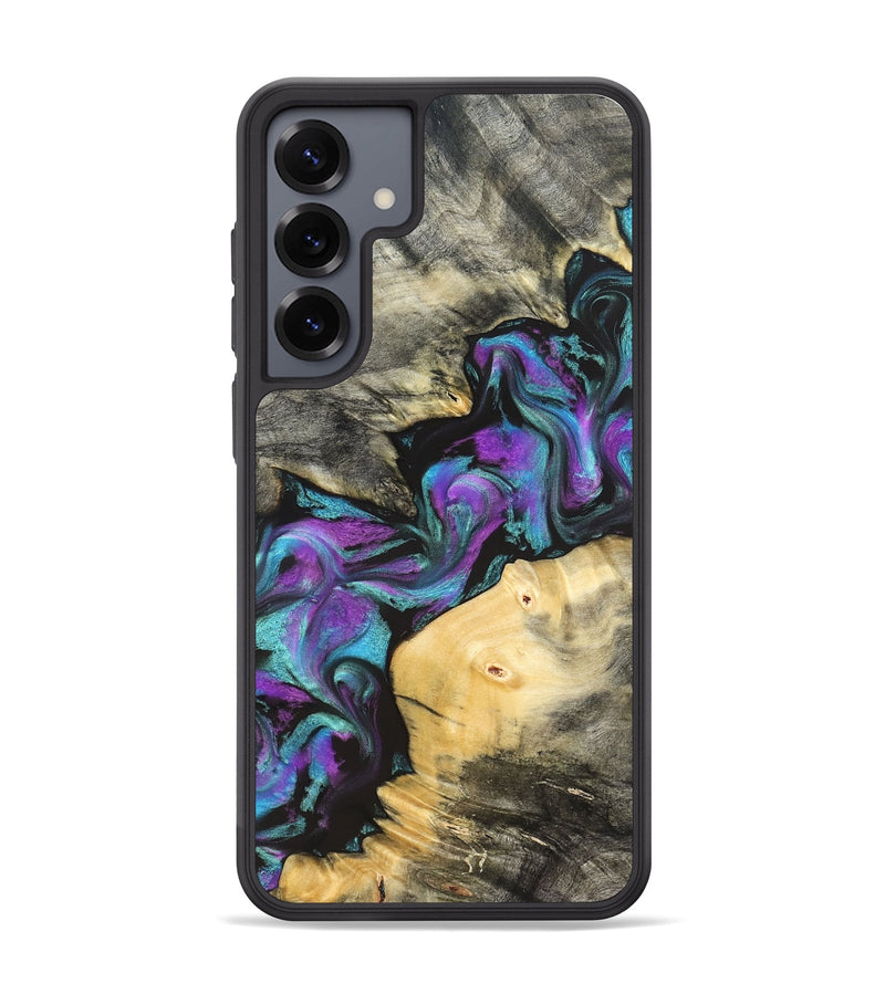 Galaxy S25 Plus Wood Phone Case - Frankie (Purple, 822110)