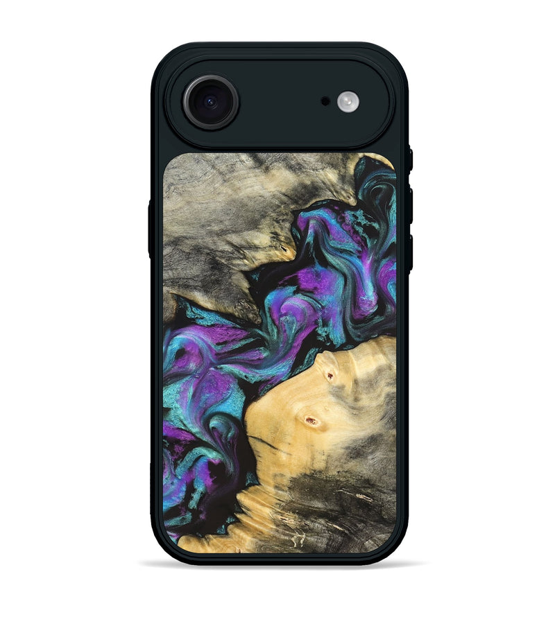 iPhone 17 Air Wood Phone Case - Frankie (Purple, 822110)